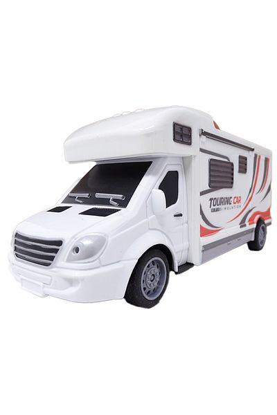 Salamandra SALAMANDRA KIDS® Plastic Toy Caravan with Full Function Remote Control, White/Gray