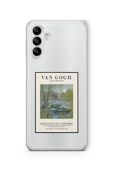 Multitronic Samsung Galaxy S23 Compatible Van Gogh Poster Design Printed Tran...
