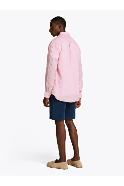 Tommy Hilfiger Erkek PIGMENT DYED LI SOLID RF SHIRT Gömlek