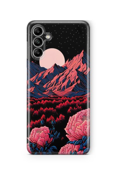 Multitronic Samsung Galaxy S23 Fe Compatible Mountain Design Printed Transpar...