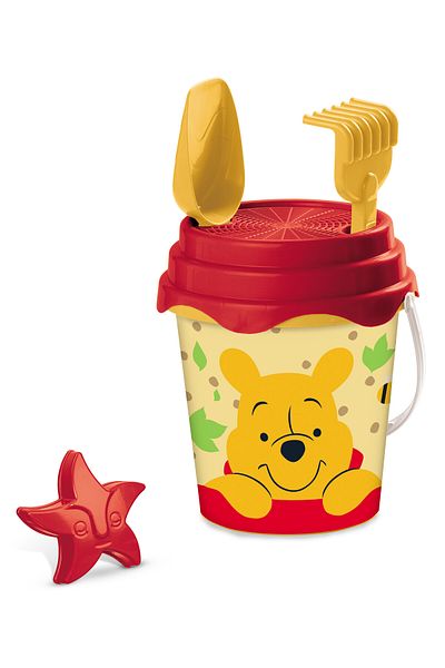 Mondo Winnie The Pooh Bio Bucket Set 17cm | Beach and Water Toys | Sand Bucket | Summer Toys