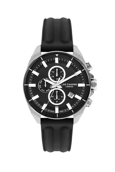 Lee Cooper Lee Cooper Men Multi Function Black Dial Watch - LC07881.351