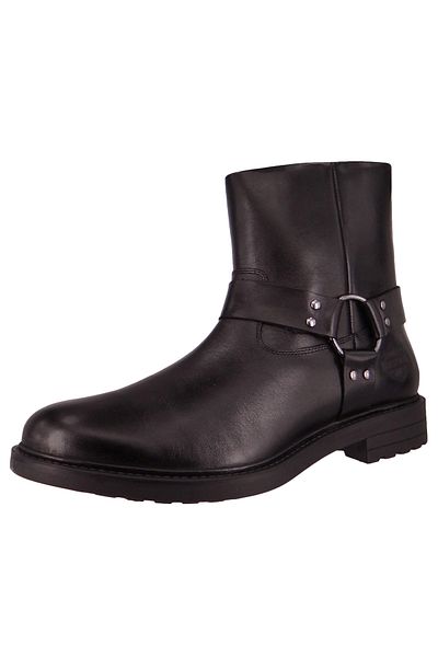 Harley Davidson Herren Bikerboots Stiefelette Durland D96284 Schwarz Black Leder