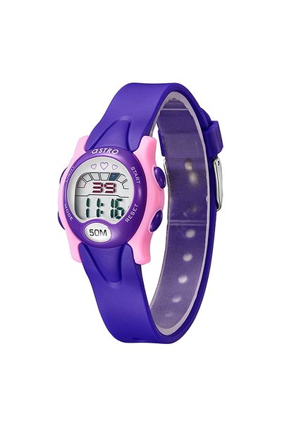 Astro Kids Digital Silver Dial Watch - A23902-PPVS