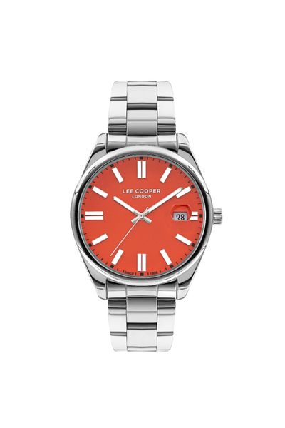 Lee Cooper Lee Cooper Men Analog Orange  Dial Watch - LC07565.380