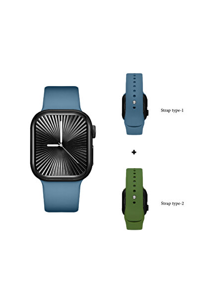 Kenneth Scott Unisex Smart Multi Color Dial Watch - KA10PRO-BSHBN