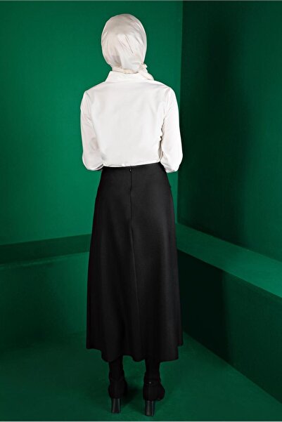 Alvina Gizli Düğmeli Bluz 43373