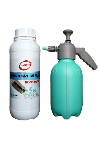 lansy Klima Temizleme Sıvısı 1 KG + Pompa + Temizleme Poşeti