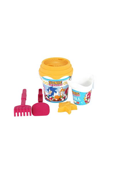 Mondo Sonic Bio Bucket Set 17cm | Beach and Water Toys | Sand Bucket | Summer Toys