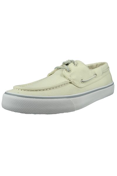 SPERRY Herren Segel-/Bootsschuhe Halbschuhe Bahama II Seacycled STS23979 Creme Ivory Lederimitat/ Textil