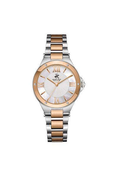 Beverly Hills Polo Club Women Analog Mother of Pearl Dial Watch - BP3740C.530