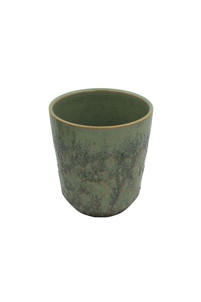 mica Mască de ghiveci verde Mica 15x12 cm