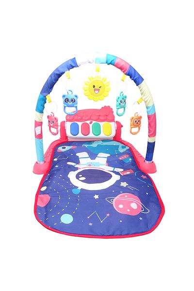 Salamandra Astronaut Activity Mat, Pink, with Lights, Sounds, Rattles, SALAMANDRA KIDS®