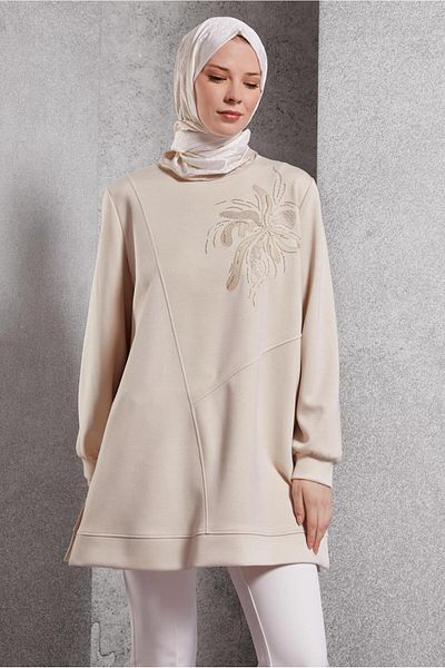 Alvina 45114 نموذج سترة رياضية منقوشة