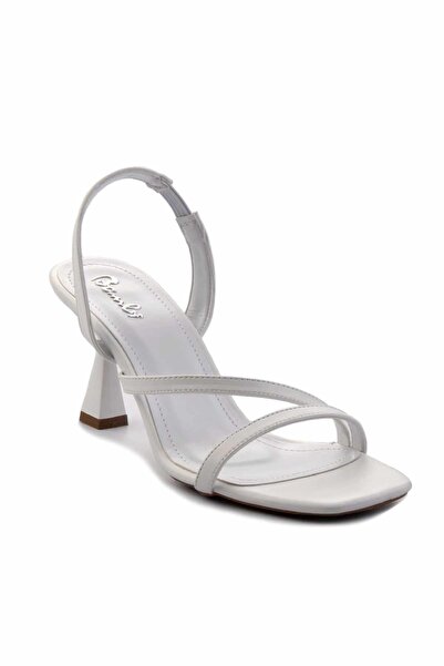Bambi White Women's Classic High Heeled Shoes05397085309