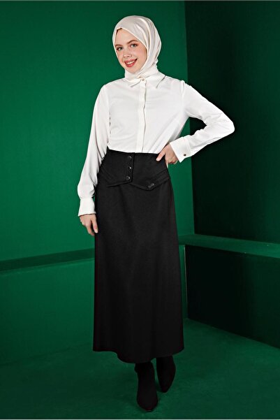 Alvina Gizli Düğmeli Bluz 43373