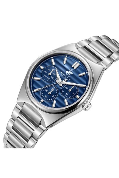 Beverly Hills Polo Club Women Multi Function Dark Blue Dial Watch - BP3746C.390