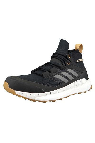 adidas Herren Halbschuhe Halbschuhe Wanderschuhe Terrex Free Hiker FY7330 Schwarz core black Textil/Synthe
