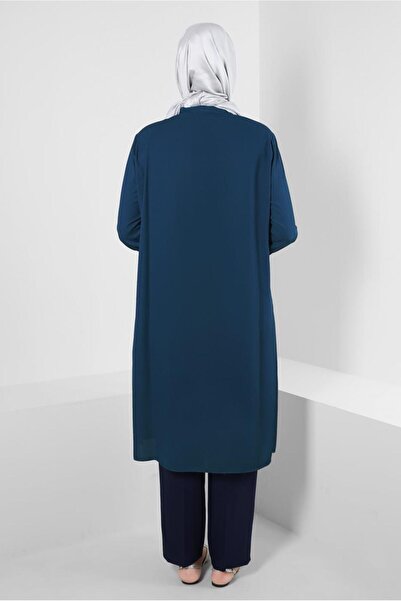 Alvina HIDDEN BUTTONED STONE PRINTED TUNIC 20386