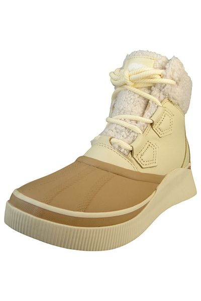 Sorel Damen Stiefelette Winterschuhe Out n About IV Chillz WP 2088131 Beige 292 Honey White, Canoe Leder