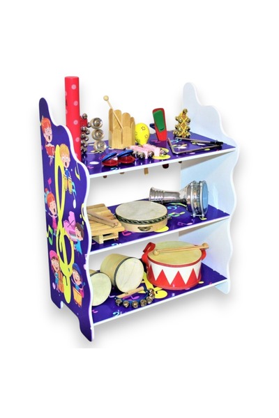 Laylay Toys Ahşap Müzik Köşesi (Müzik Aletleri Hariç) Anaokulu-Kreş-Çocuk