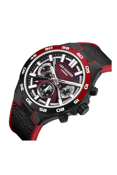 Lee Cooper LEE COOPER Men Multi Function Red Dial Watch - LC08066.651