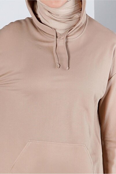 Alvina TUNIC WITH HOODED CUFFS RUBBER 43619