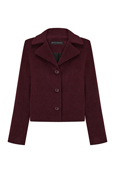 Beauty Omelette Bordo Alpaka Petite Ceket