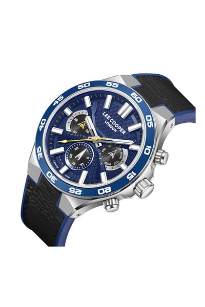 Lee Cooper LEE COOPER Men Multi Function Dark Blue Dial Watch - LC08066.399