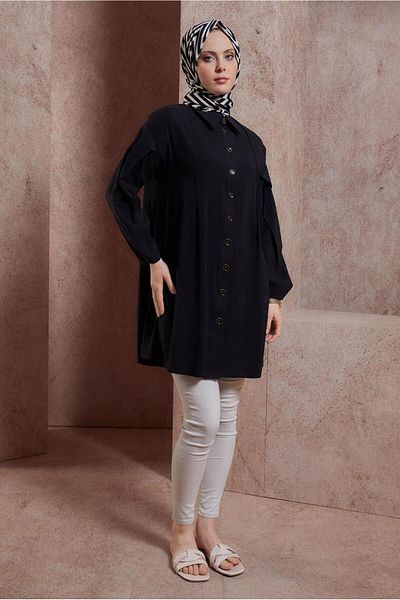 Alvina SHIRT COLLAR TUNIC 44440