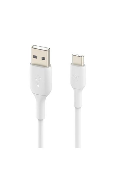 Belkin كابل شحن USB-C إلى USB-A - 2 متر - أبيض