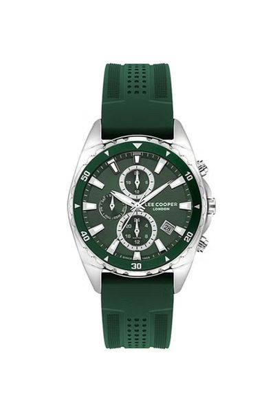 Lee Cooper Men's Multi Function Green Dial Watch - LC07527.377