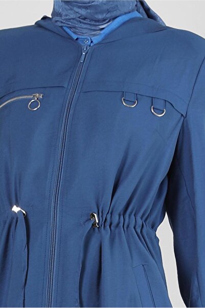 Alvina Капюшонний тренчкот з підтягнутими поясом 10780