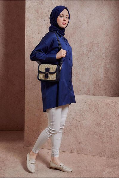 Alvina SATIN SHIRT TUNIC 44421