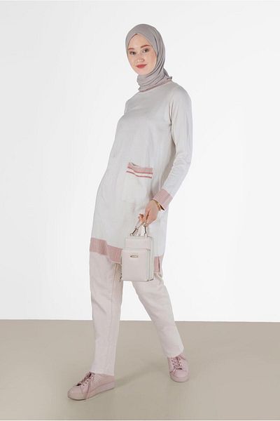 Alvina POCKET DETAILED KNIT TUNIC 42104