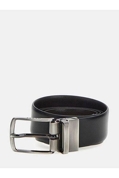 Guess Vezzola Men's Adjustable Double Sided Leather Belt