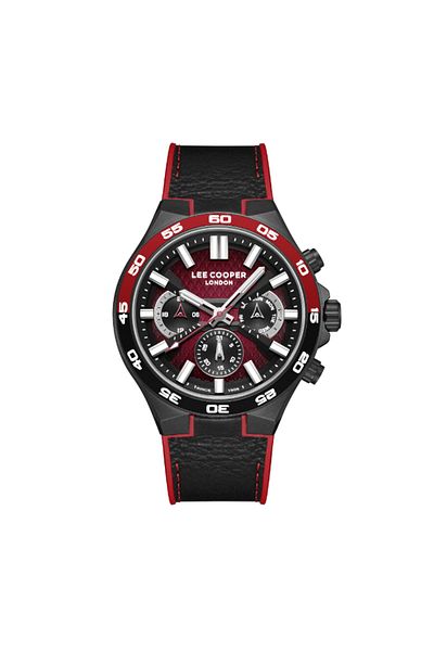 Lee Cooper LEE COOPER Men Multi Function Red Dial Watch - LC08066.651