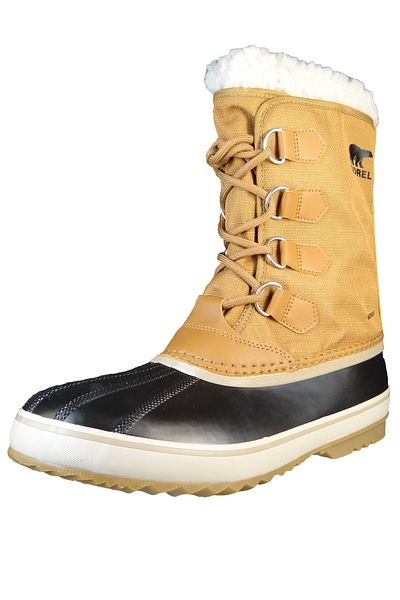 Sorel Herren Stiefel Stiefel Winterschuhe 1964 Pac Nylon WP 1855191 Braun 224 Camel Brown mit Vulkanisi