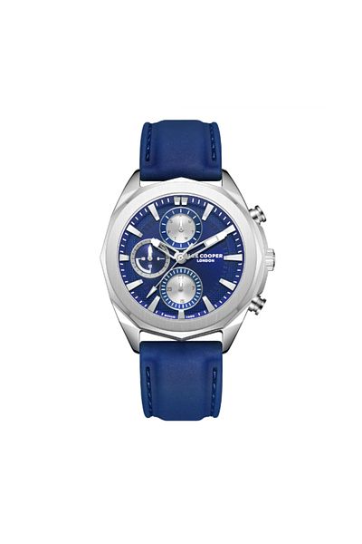 Lee Cooper Men Multi Function Dark Blue Dial Watch - LC07990.399