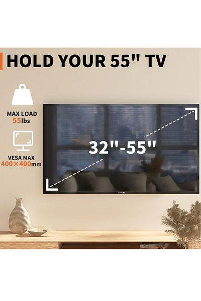 FlashHawk Mobile TV Stand for 26-55 Inch Flat Curved TV with Portrait to Landscape Rotation