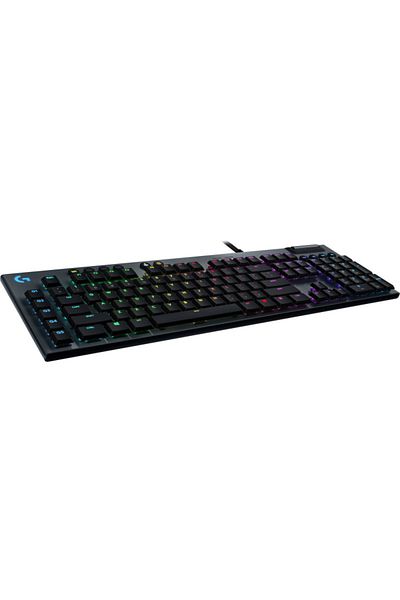logitech لوحة مفاتيح الألعاب الميكانيكية Logitech G815 LightSync RGB - أسود