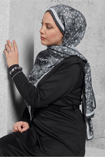 Alvina شال ألفينا منقوش 7453