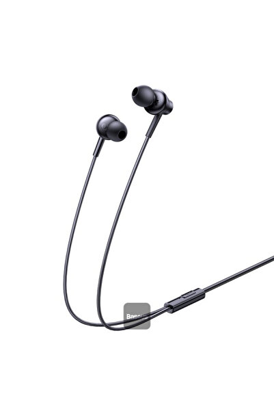 Baseus Baseus Encok HZ11 Wired Earphones - Cluster Black