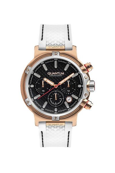 Quantum QUANTUM Men's Chronograph Black Dial Watch - HNG956.553