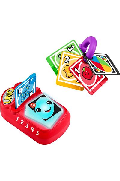 FISHER PRICE Fisher-Price Laugh & Learn Counting Colors UNO, Electronic Learning Toy Ages 6 to 36 Months