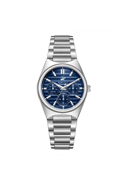 Beverly Hills Polo Club Women Multi Function Dark Blue Dial Watch - BP3746C.390