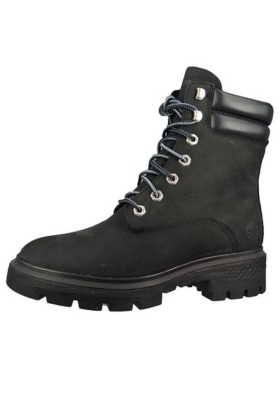 Timberland Damen Sportliche Stiefel Winterschuhe Cortina Valley WP CA5NBY TB0A5NBY015 Schwarz Black Nubuck Lede