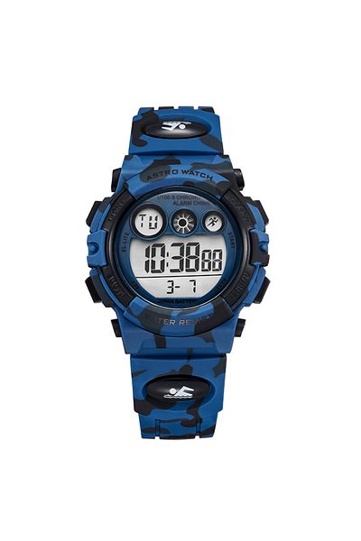 Astro Kids Digital Grey Dial Watch - A9933-PPNS