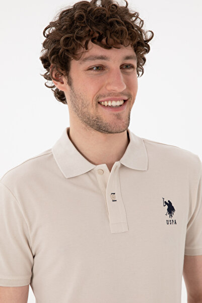 U.S. Polo Assn. Чоловічий футболка Slim Fit з коміром-поло Basic 50305929-VR049