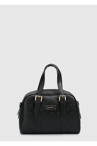 Pierre Cardin Μαύρη γυναικεία τσάντα ώμου 05PC24K803